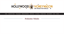 Desktop Screenshot of hollywoodhoneywagon.com