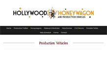 Tablet Screenshot of hollywoodhoneywagon.com